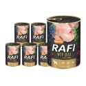 Rafi karma mokra dla psa z przepiórką 24x400g