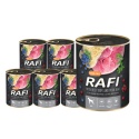 Rafi karma mokra dla psa z szynką wieprzową i żołądkami wołowymi 12x800g