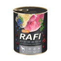 Rafi karma mokra dla psa z szynką wieprzową i żołądkami wołowymi 12x800g