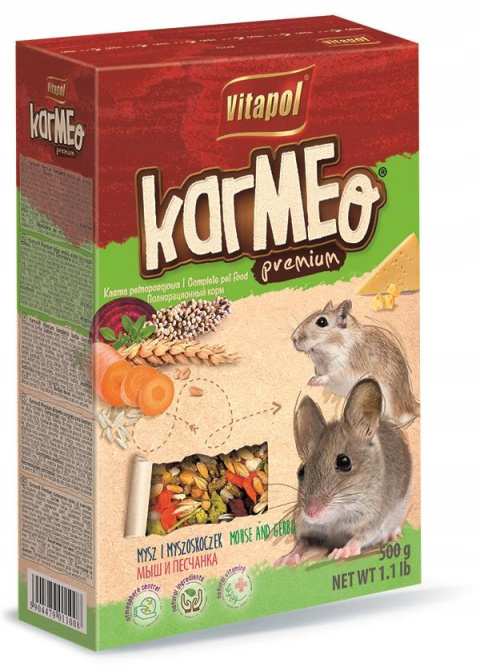 Vitapol Karmeo dla myszy i myszoskoczka 500g