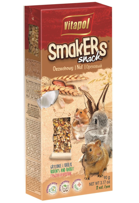 Vitapol Smakers Snack orzechowy 2szt.