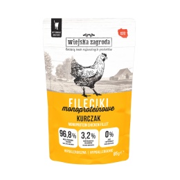 Wiejska Zagroda karma mokra dla kota monoproteinowa z kurczakiem 85g