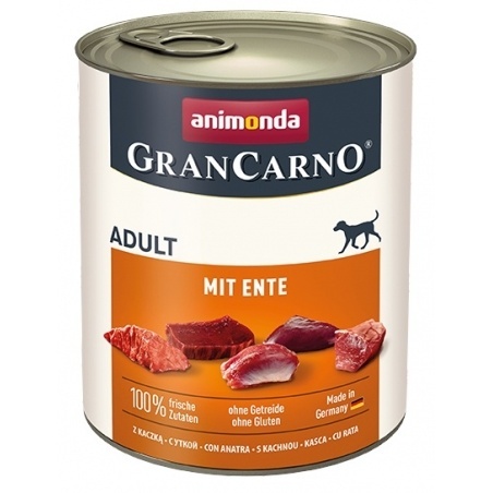 Animonda GranCarno karma mokra dla psa z kaczką 800g