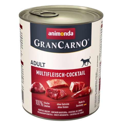 Animonda GranCarno karma mokra dla psa z koktajlem mięsnym 800g