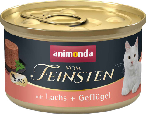 Animonda karma mokra dla kota z łososiem i drobiem 85g