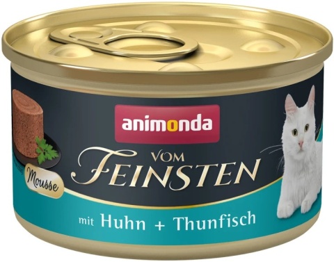 Animonda mokra karma dla kota z kurczakiem i tuńczykiem 85g