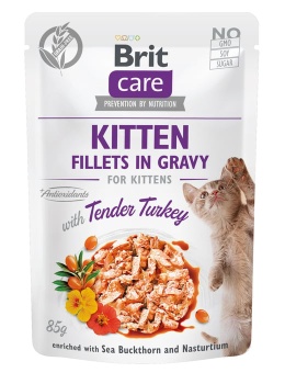 Brit Care karma mokra dla kociąt z indykiem 85g