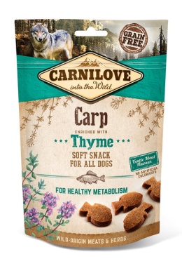 Carnilove Semi-Moist Snack z karpiem i tymiankiem 200g