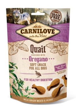 Carnilove Semi-Moist Snack z przepiórką i oregano 200g