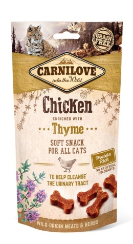 Carnilove Semi-moist Snack z kurczakiem i tymiankiem 50g
