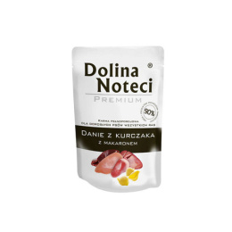 Dolina Noteci Premium karma mokra dla psa Danie z kurczaka z makaronem 100g