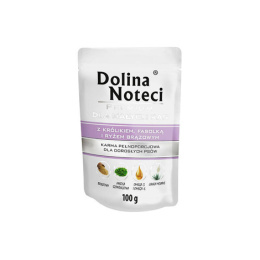 Dolina Noteci Premium karma mokra dla psa z królikiem, fasolką i ryżem brązowym 100g