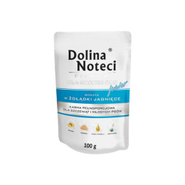 Dolina Noteci Premium karma mokra dla szczeniąt z żołądkami jagnięcymi 100g