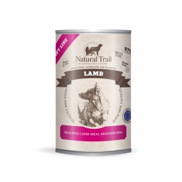 Natural Trail karma mokra dla psa monoproteinowa z jagnięciną 400g