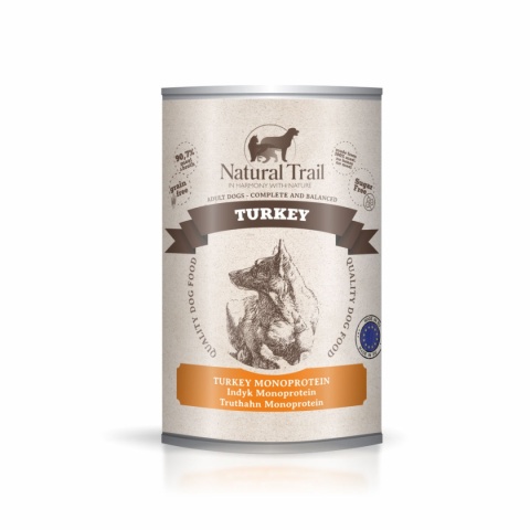 Natural Trail karma mokra dla psa z indykiem 400g