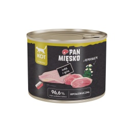 Pan Mięsko karma mokra dla kota z indykiem i gęsią 200g