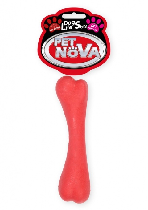 PetNova DOG LIFE STYLE Kość gryzak 16cm