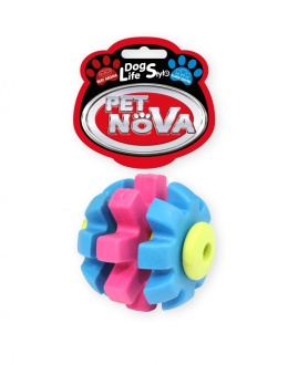 PetNova DOG LIFE STYLE Piłka superdental 7cm