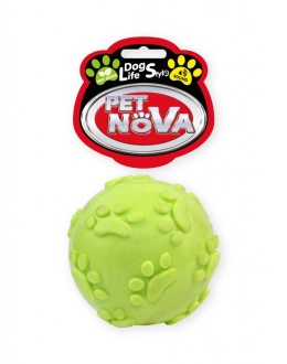 PetNova DOG LIFE STYLE Piłka z dzwiękiem 6cm