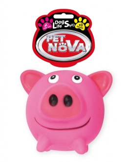 PetNova DOG LIFE STYLE Świnka kula 10cm