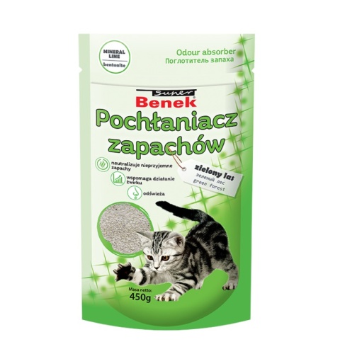 Super Benek pochłaniacz zapachów zielony las 450g