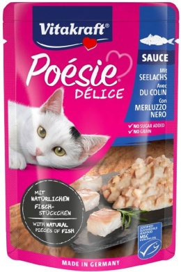 Vitakraft Poésie Délice karma mokra dla kota z dorszem 85g