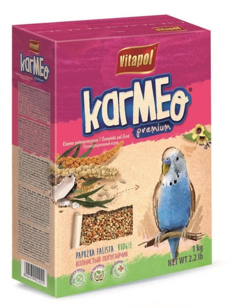 Vitapol Karmeo pokarm pełnowartościowy dla papużki falistej 1kg