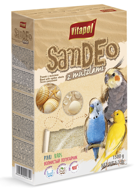 Vitapol Sandeo z muszlami 1,5kg