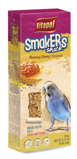 Vitapol Smakers Snack miodowy dla papużki falistej 2szt.
